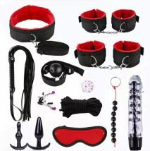 ชุดอุปกรณ์ BDSM 13 ชิ้น