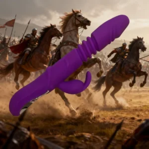 Dildo กระต่าย USB-ชาร์จ: ไวเบรเตอร์สั่นยืดหด กระตุ้น G-Spot และคลิตอริส