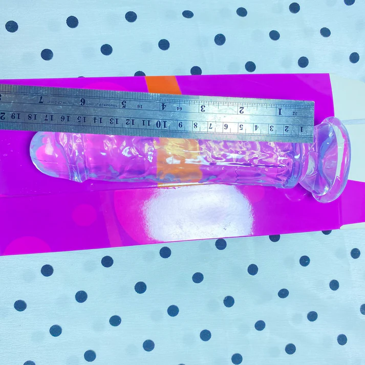 💎 คริสตัลเจลลี่ใส (Crystal Jelly Dildo) | ดิลโด้โปร่งใสพร้อมฐานดูดแรงสูง หลายขนาด - Image 12