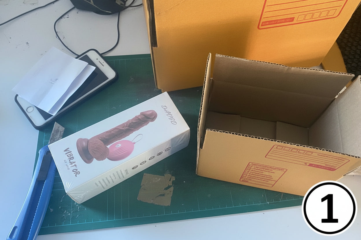 ภาพก่อนการแพ็กสินค้า