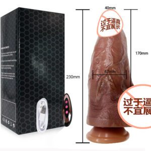 Dildo  054  ดิลโด้สั่นอัจฉริยะ พร้อมระบบอุ่นอุณหภูมิ เสมือนจริง